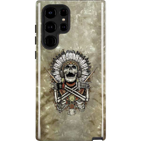 Liquid Blue Tribal Beats Galaxy Cases