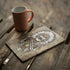 Liquid Blue Tribal Beats iPad Skins