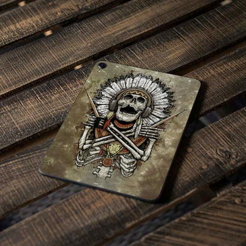 Liquid Blue Tribal Beats Apple iPad Pro Skin