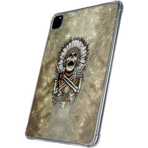 Liquid Blue Tribal Beats iPad Pro 11in (2024) Clear Case