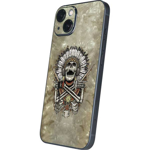 Liquid Blue Tribal Beats iPhone Skins