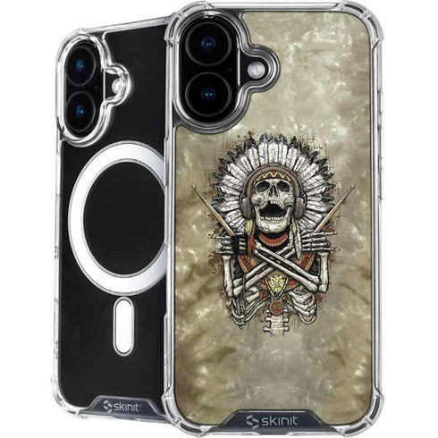 Liquid Blue Tribal Beats iPhone 16 MagSafe Case
