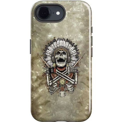 Liquid Blue Tribal Beats iPhone 16e Impact Case