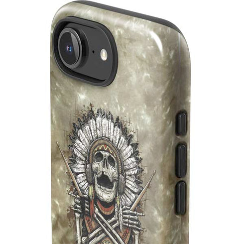 Liquid Blue Tribal Beats iPhone 16e Impact Case