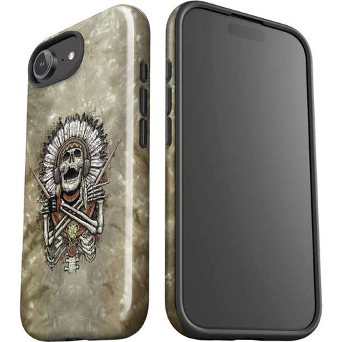 Liquid Blue Tribal Beats iPhone 16e Impact Case