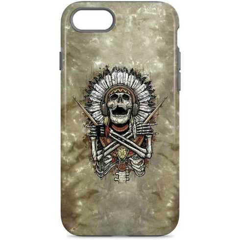 Liquid Blue Tribal Beats iPhone Cases
