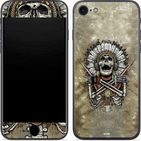 Liquid Blue Tribal Beats iPhone 7 Skin