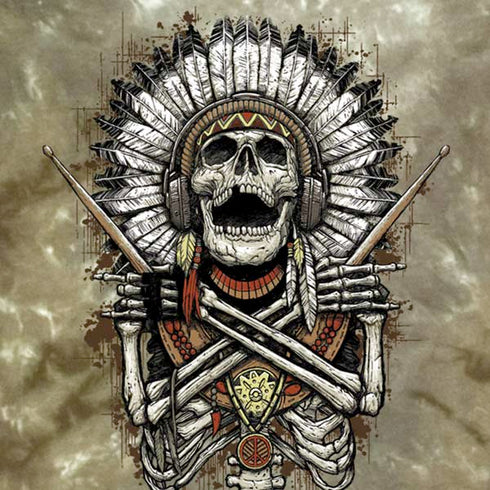 Liquid Blue Tribal Beats iPhone XS Max Skin