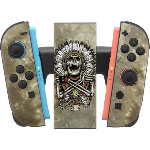Liquid Blue Tribal Beats Nintendo Switch 2 (2025) Joy-Con Controller Skin