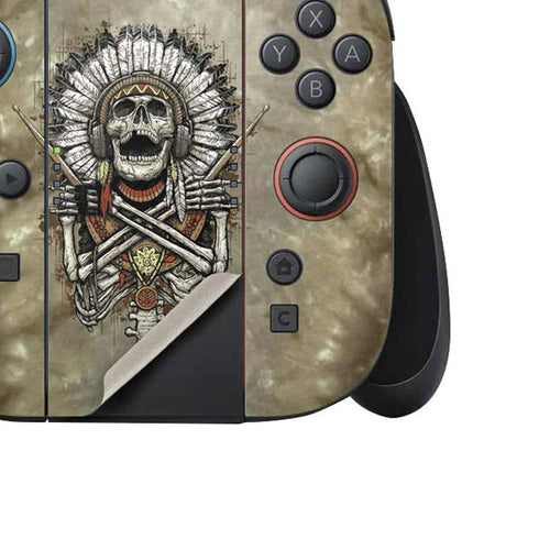 Liquid Blue Tribal Beats Nintendo Switch 2 (2025) Joy-Con Controller Skin