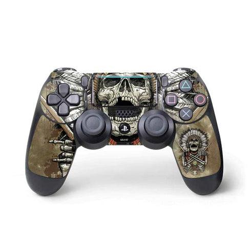 Liquid Blue Tribal Beats PS4 Pro/Slim Controller Skin