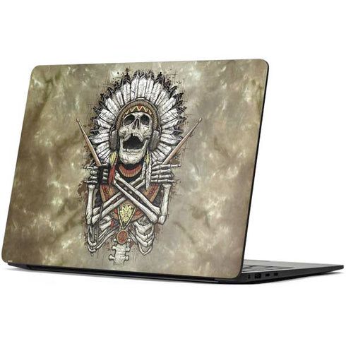 Liquid Blue Tribal Beats Surface Laptop 7 13.8in Skin