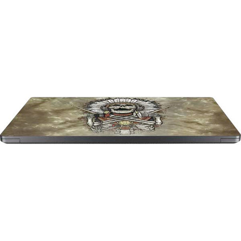 Liquid Blue Tribal Beats Surface Laptop 7 13.8in Skin
