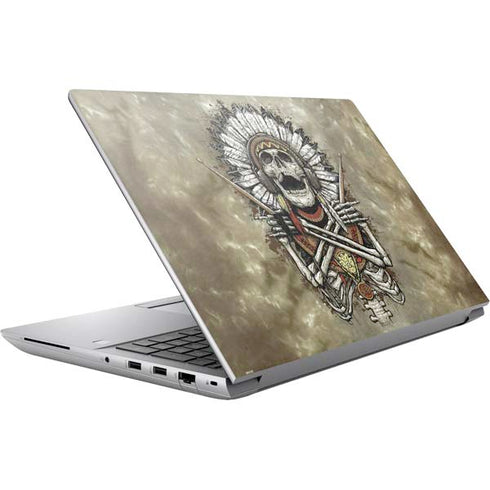 Liquid Blue Tribal Beats HP ZBook Fury 16 G10 Skin