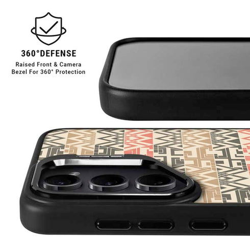 Tribal Fashion Galaxy S25 Plus Kickstand Case