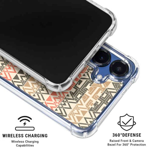 Tribal Fashion Galaxy S25 Clear Case