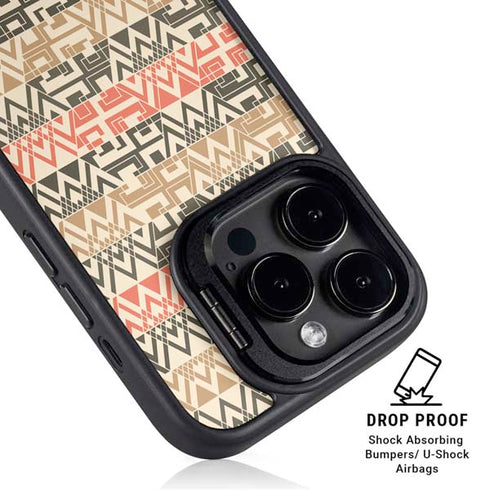 Tribal Fashion iPhone 15 Pro Kickstand Case