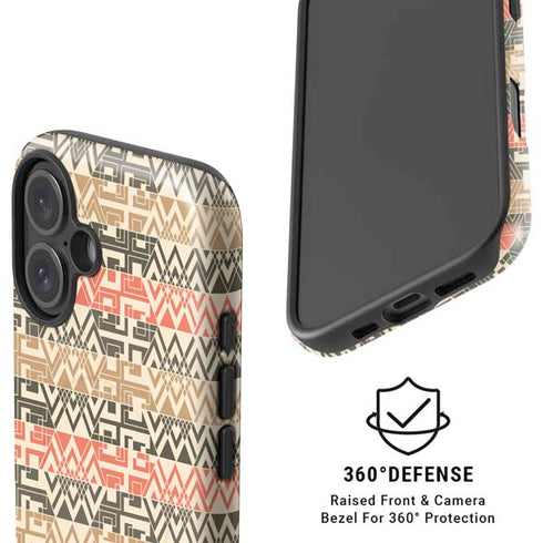 Tribal Fashion iPhone 16 Magsafe Impact Case