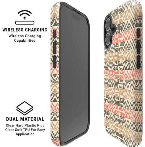 Tribal Fashion iPhone 16 Plus Magsafe Impact Case