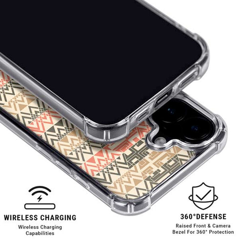 Tribal Fashion iPhone 17 Clear Case