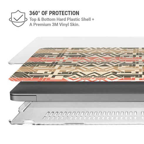 Tribal Fashion MacBook Pro 14in (2021-24) Case plus Skin