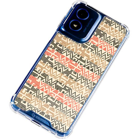 Tribal Fashion Moto G Play 4G (2024) Clear Case