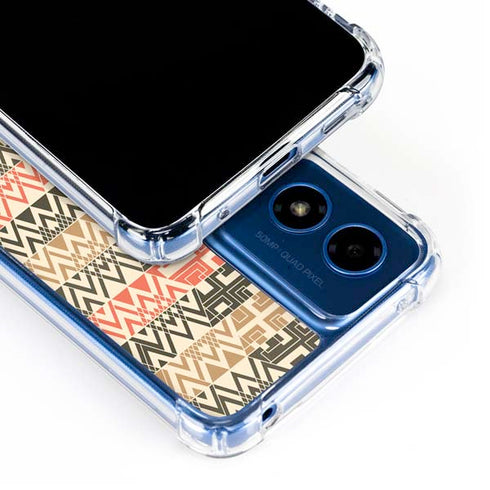 Tribal Fashion Moto G Play 4G (2024) Clear Case
