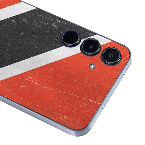Trinidad and Tobagao Flag Distressed Galaxy A35 5G Skin