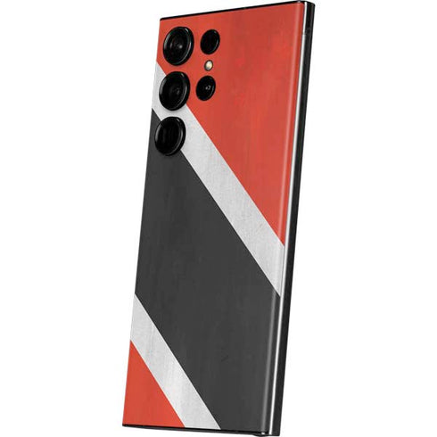 Trinidad and Tobagao Flag Distressed Galaxy Skins
