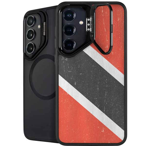 Trinidad and Tobagao Flag Distressed Galaxy S24 Kickstand Case