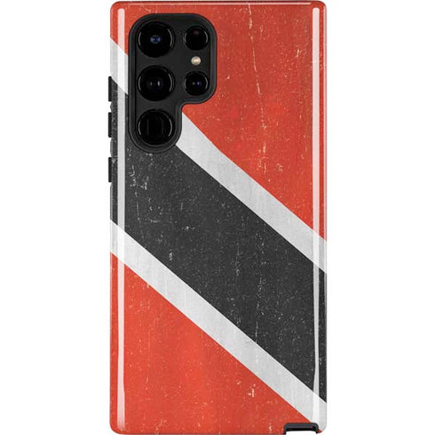 Trinidad and Tobagao Flag Distressed Galaxy Cases