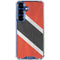 Trinidad and Tobagao Flag Distressed Galaxy S25 Plus Clear Case