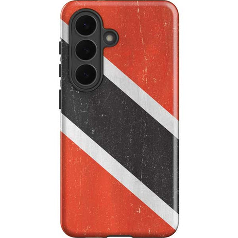 Trinidad and Tobagao Flag Distressed Galaxy S26 Impact Case