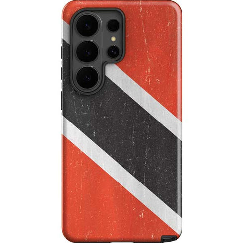 Trinidad and Tobagao Flag Distressed Galaxy S26 Ultra Impact Case