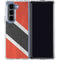 Trinidad and Tobagao Flag Distressed Galaxy Z Fold5 5G Clear Case