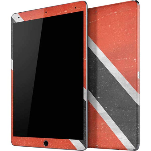 Trinidad and Tobagao Flag Distressed iPad Skins