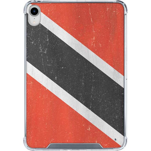 Trinidad and Tobagao Flag Distressed iPad 11th Gen (2025) Clear Case