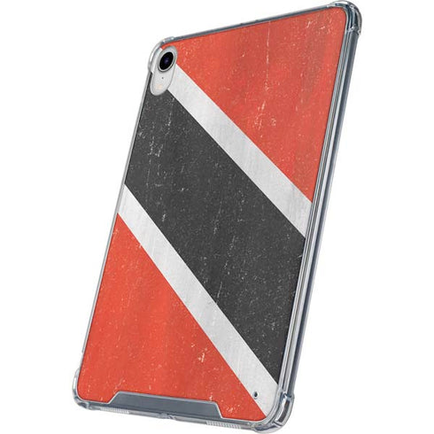 Trinidad and Tobagao Flag Distressed iPad 11th Gen (2025) Clear Case