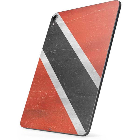 Trinidad and Tobagao Flag Distressed Apple iPad Pro Skin