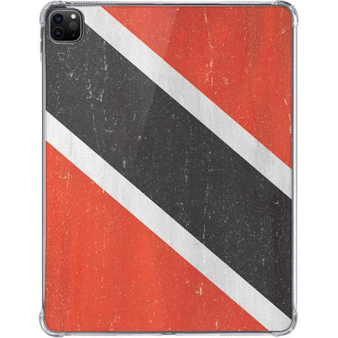 Trinidad and Tobagao Flag Distressed iPad Pro 11in (2024) Clear Case