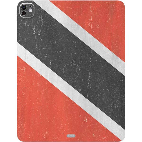 Trinidad and Tobagao Flag Distressed iPad Pro 13in M4 (2024) Skin