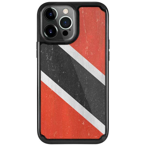Trinidad and Tobagao Flag Distressed iPhone Cases