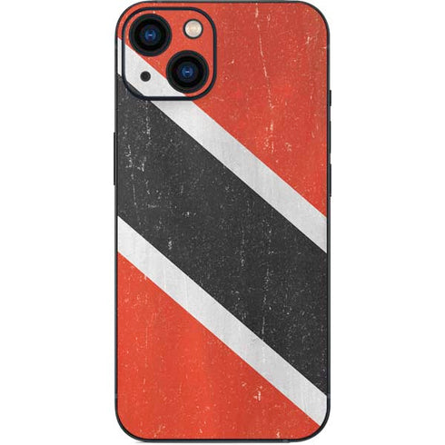 Trinidad and Tobagao Flag Distressed iPhone Skins