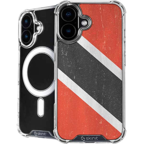Trinidad and Tobagao Flag Distressed iPhone 16 MagSafe Case