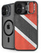 Trinidad and Tobagao Flag Distressed iPhone 16 Plus Kickstand Case