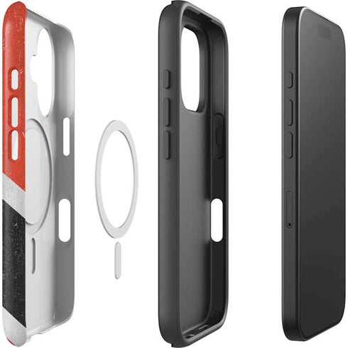 Trinidad and Tobagao Flag Distressed iPhone 16 Plus Magsafe Impact Case