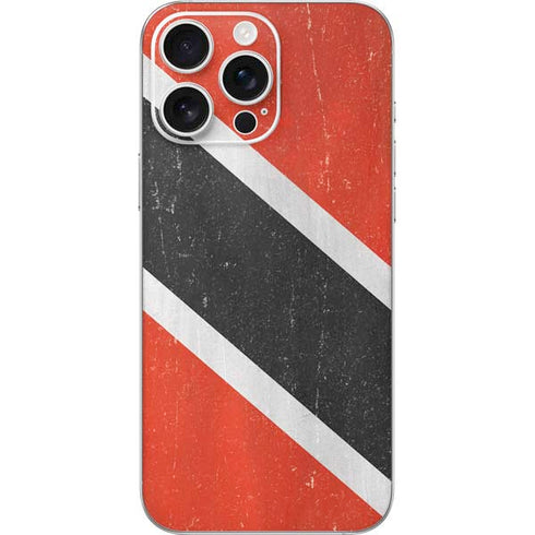 Trinidad and Tobagao Flag Distressed iPhone 16 Pro Max Skin