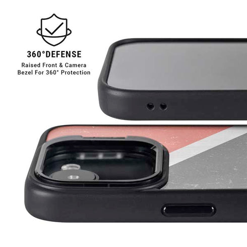 Trinidad and Tobagao Flag Distressed iPhone 16e Kickstand Case