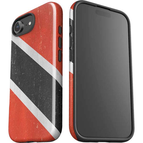 Trinidad and Tobagao Flag Distressed iPhone 16e Impact Case