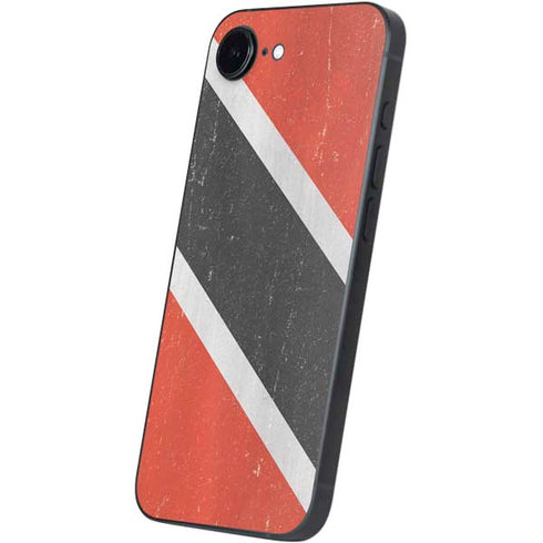 Trinidad and Tobagao Flag Distressed iPhone 16e Skin